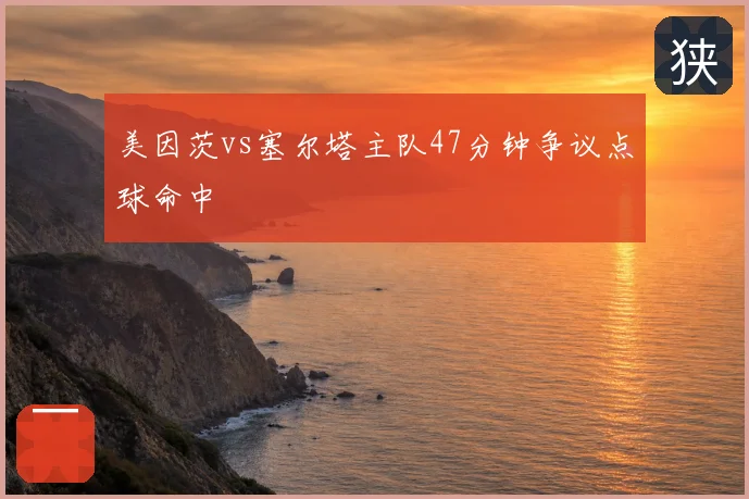 美因茨vs塞尔塔主队47分钟争议点球命中